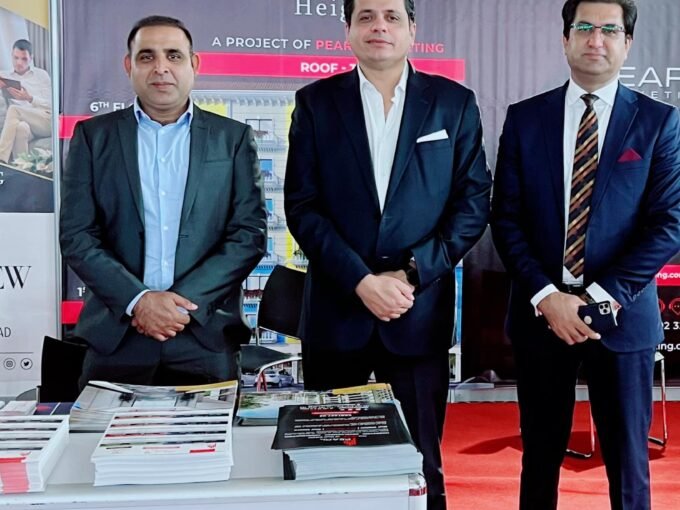 Pearl Marketing CEO Zaheer Babar at park view city uk expo 2022